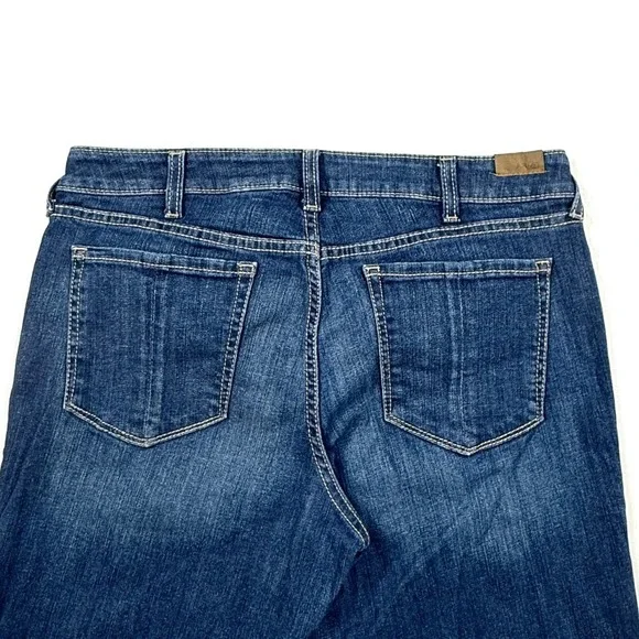 Ariat Denim Trouser Jeans Pacific Dark Wash Mid Rise Wide Leg Womens 33L - Picture 4 of 9